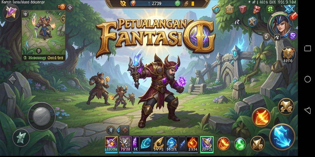 Tampilan gameplay ARPG yang dinamis dan penuh aksi dari 2739.