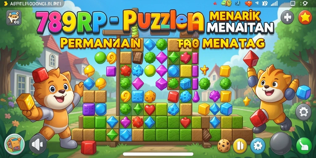 Screenshot gameplay 789RP yang menampilkan tantangan Puzzle yang seru.