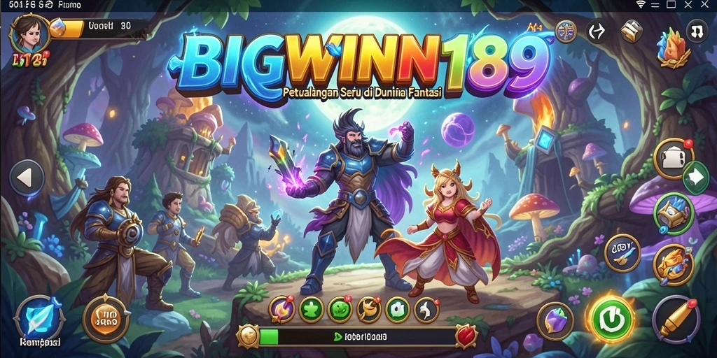 Gameplay seru BIGWIN189 menampilkan eksplorasi dan aksi mendebarkan.