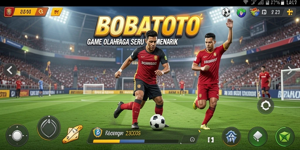 Gameplay seru dalam olahraga digital BOBATOTO.