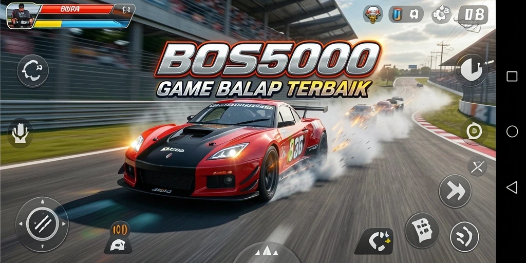 Gambaran menarik dari balapan seru di BOS5000.