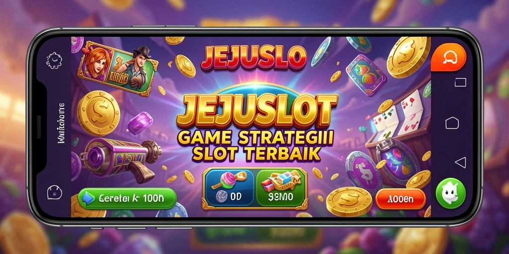 Tampilan gameplay menarik di JEJUSLOT dengan berbagai tema slot.