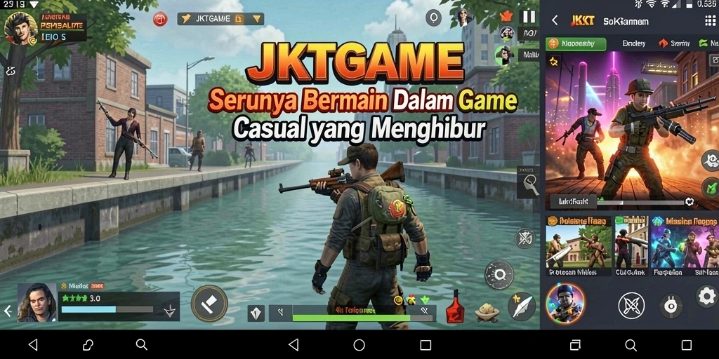 Screenshot JKTGAME menampilkan keseruan gameplay Casual yang menghibur.