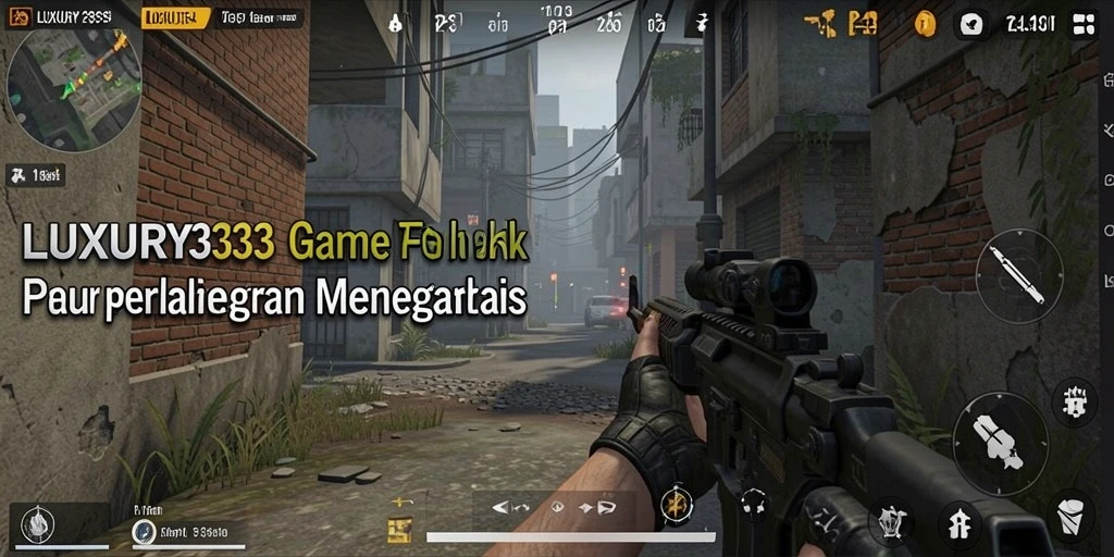 Tampilan gameplay intens dari LUXURY333 yang memukau.