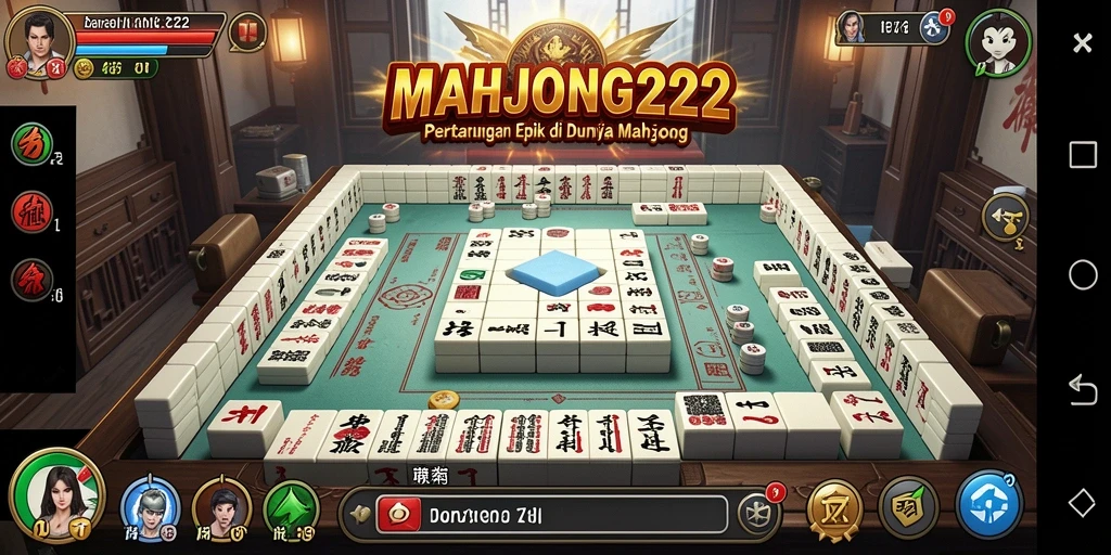 Gameplay Fighting yang seru dan mendebarkan di MAHJONG222.