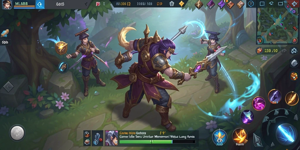 Tampilan gameplay seru dan menarik di MLBB8.