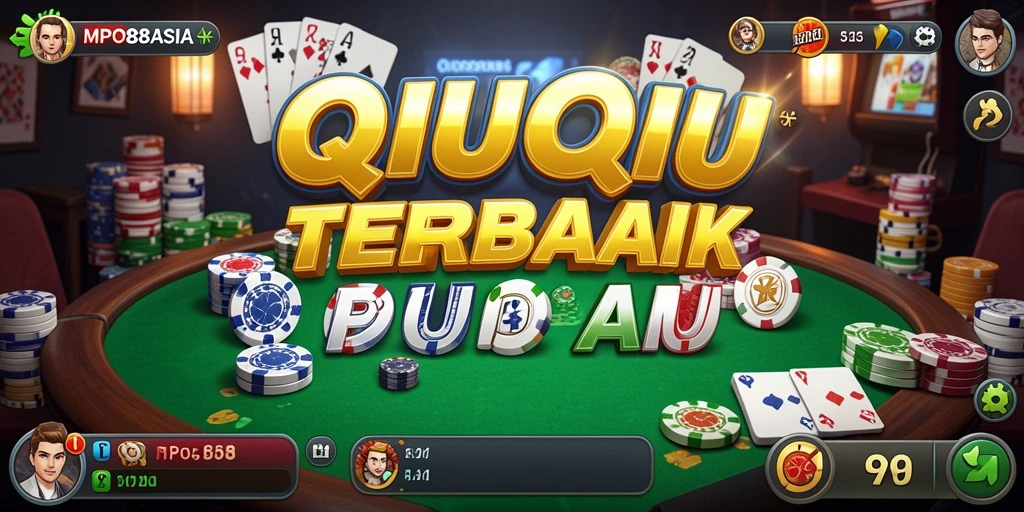 Tangkapan layar permainan QiuQiu MPO88ASIA yang menegangkan.