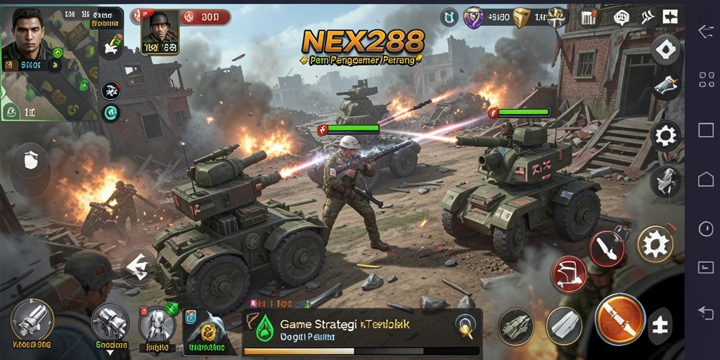 Gameplay strategis seru dalam NEX288 dengan grafik menawan.