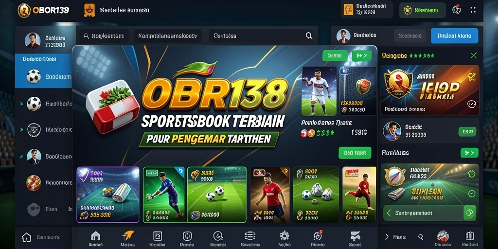 Screenshot OBOR138 menunjukkan gameplay taruhan yang menarik dan interaktif.