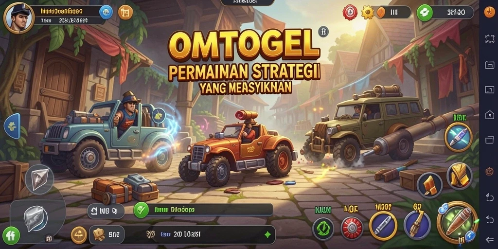 Tangkapan layar OMTOGEL menampilkan aksi pertempuran strategis yang mendebarkan.