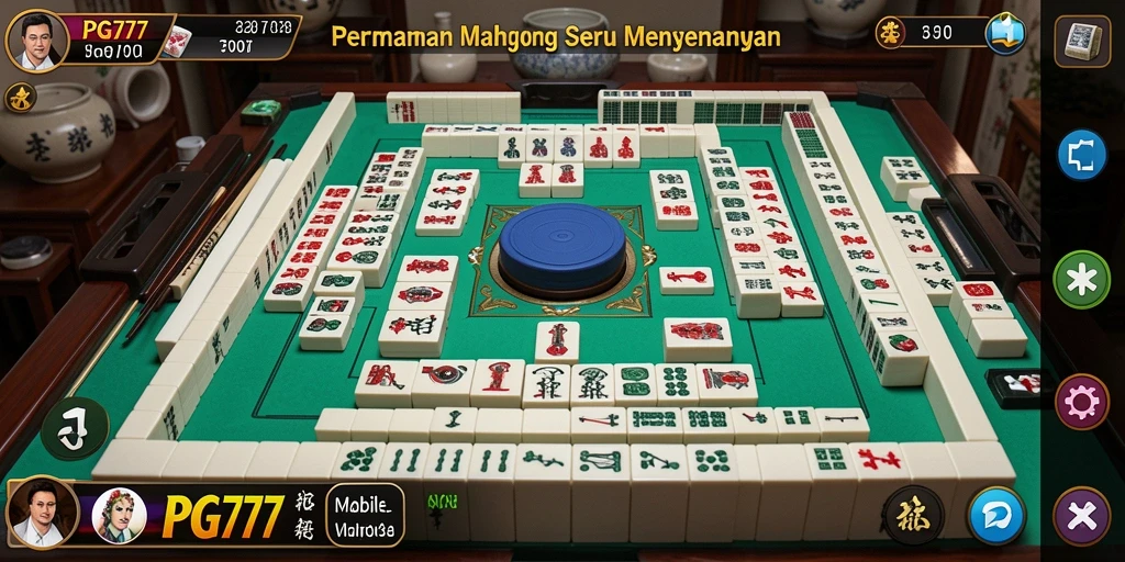Menampilkan gameplay seru dan menantang dari PG777 Mahjong.