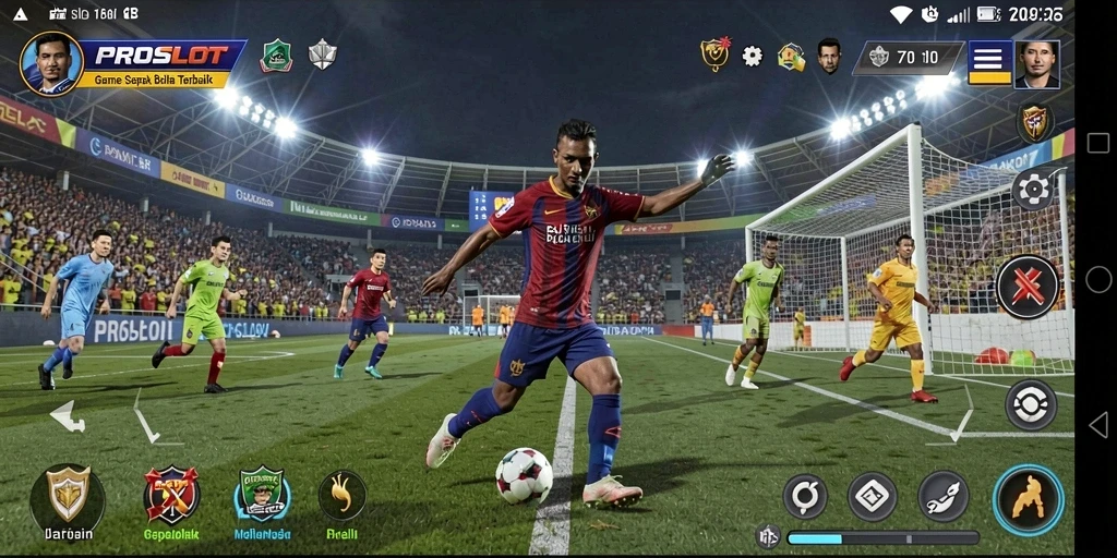Tampilan menarik dari gameplay <strong>PROSLOT</strong> yang mendebarkan.