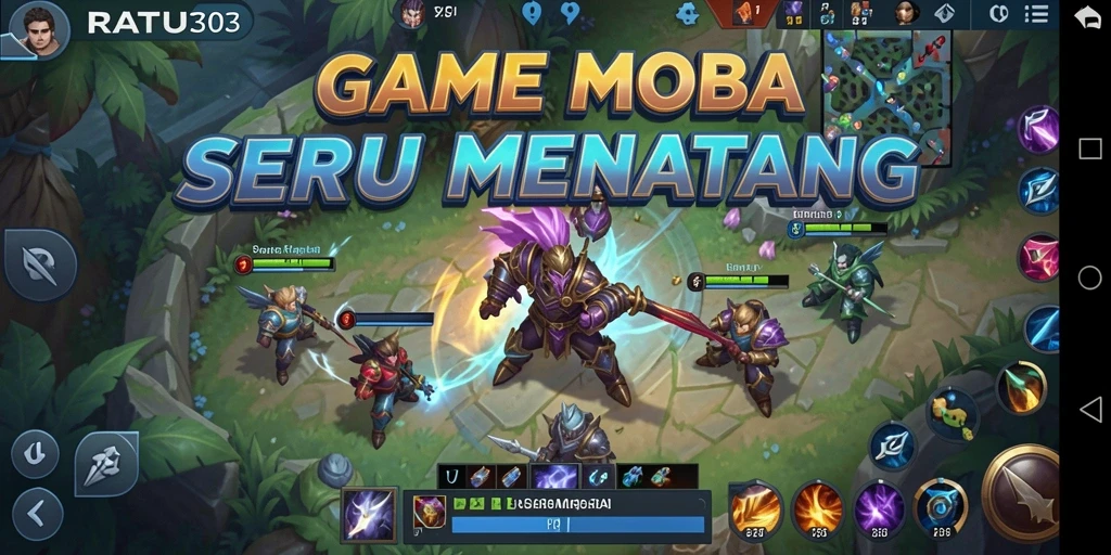 Tampilan gameplay seru dari RATU303 dalam aksi penuh.