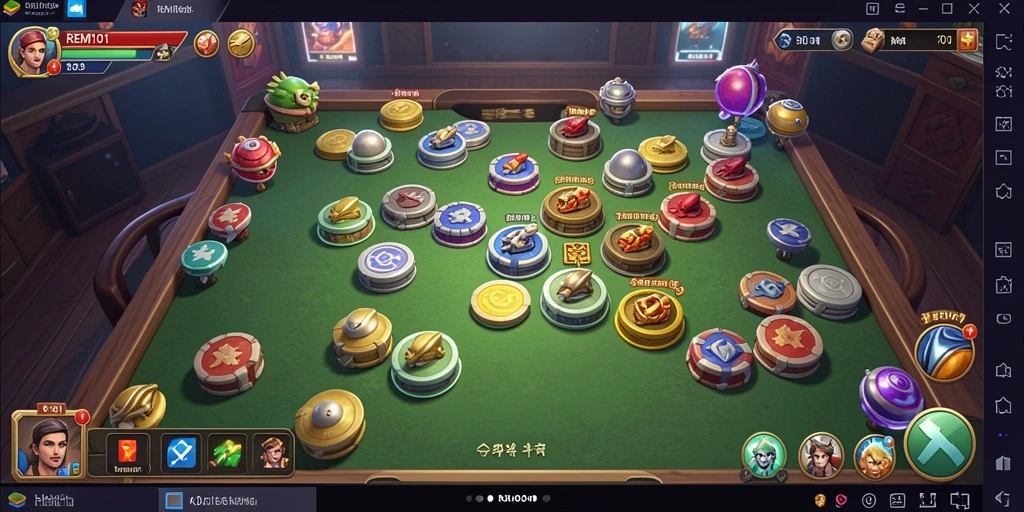 Tampilan menarik dari gameplay REMI101 yang menantang.