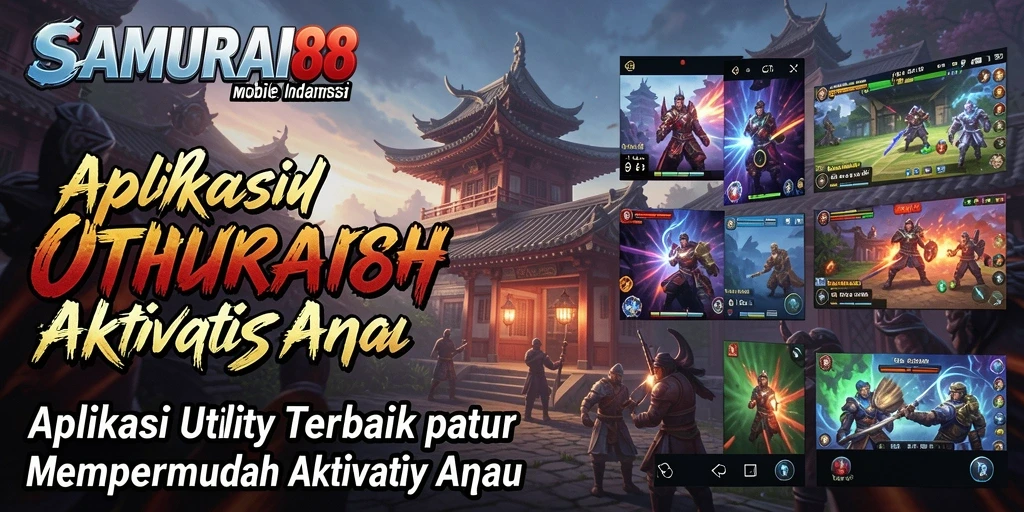 Tampilan antarmuka intuitif dari aplikasi SAMURAI88 untuk penggunaan sehari-hari.