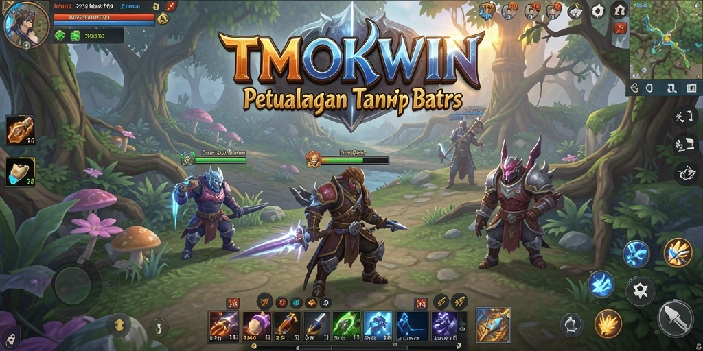 Tampilan gameplay <strong>TMOKWIN</strong> yang seru dan menantang dalam dunia MMORPG.