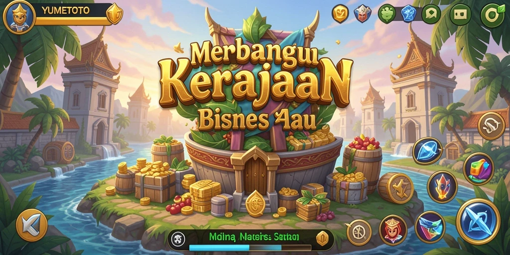 Tampilan gameplay YUMETOTO yang menarik dan interaktif.